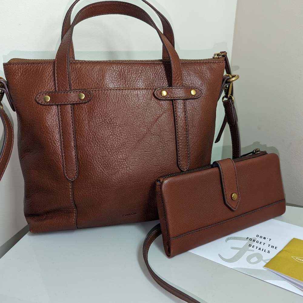Fossil Felicity Satchel & Lainie Clutch